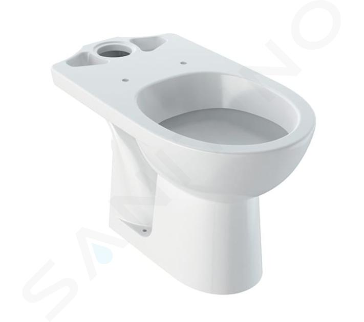 Geberit Selnova - Taza de inodoro completo, desagüe trasero, 670x360 mm, blanco 500.282.01.5