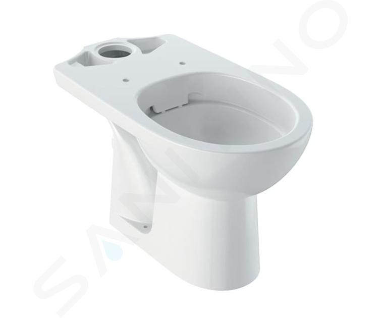Geberit Selnova - Staande toiletpot, afvoer achteraan, 67x36 cm, Rimfree, wit 500.283.01.5