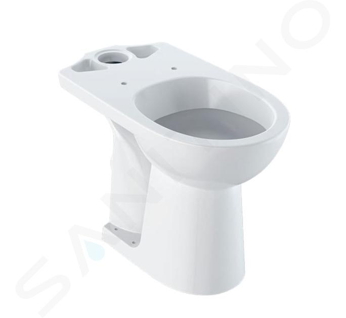 Geberit Selnova Comfort - Staande toiletpot, afvoer achteraan, 67x36 cm, wit 500.284.01.5