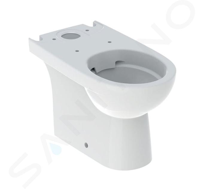 Geberit Selnova - WC kombi mísa, zadní/spodní odpad, Rimfree, bílá 500.488.01.7