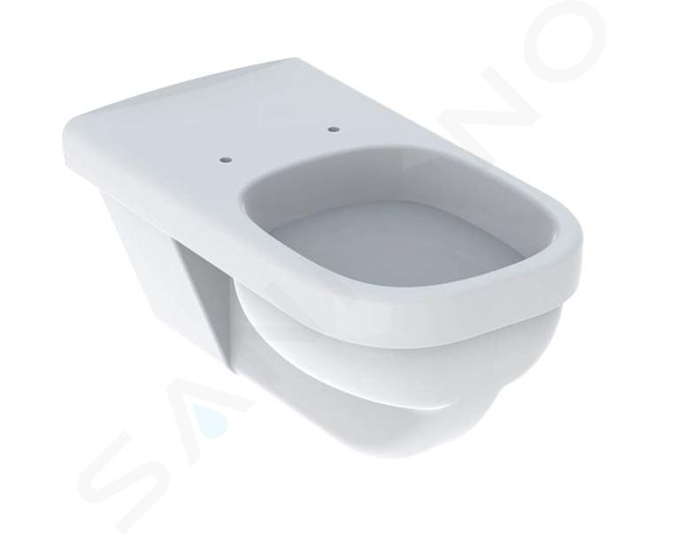 Geberit Selnova Comfort - Toaletă suspendată Square, 700x390 mm, spălare orizontală, albă 500.792.01.7