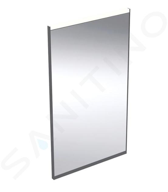 Geberit Option - Miroir avec éclairage LED et chauffage, 40x70 cm, noir mat 502.780.14.1