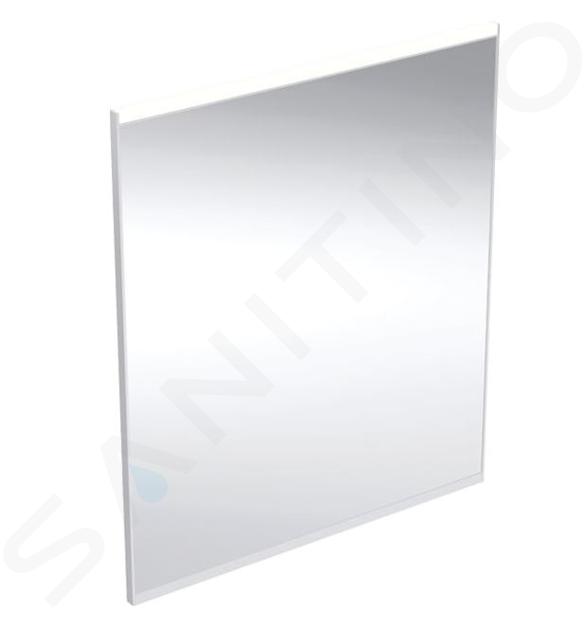 Geberit Option - Miroir avec éclairage LED et chauffage, 60x70 cm, aluminium 502.781.00.1