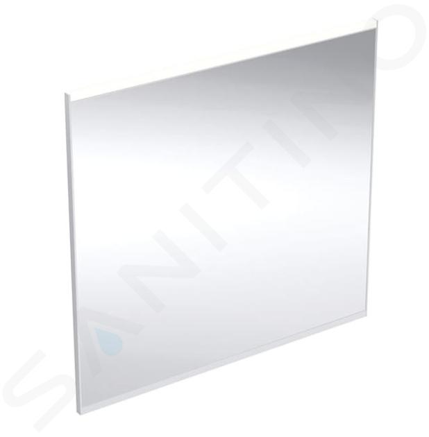 Geberit Option - Oglindă cu iluminare LED și încălzire, 75x70 cm, aluminiu 502.782.00.1