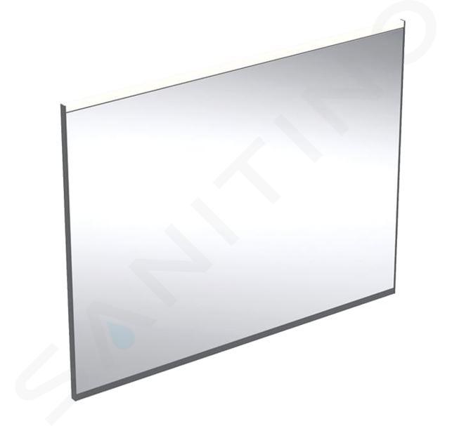 Geberit Option - Miroir avec éclairage LED et chauffage, 90x70 cm, noir mat 502.783.14.1