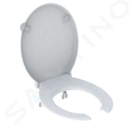 Geberit Selnova Comfort - abattant WC pour personnes à mobilité réduite, blanc 502.791.00.1