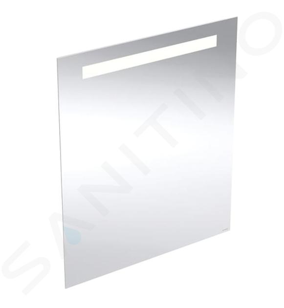 Geberit Option - Miroir avec éclairage LED, 60x70 cm, aluminium 502.805.00.1