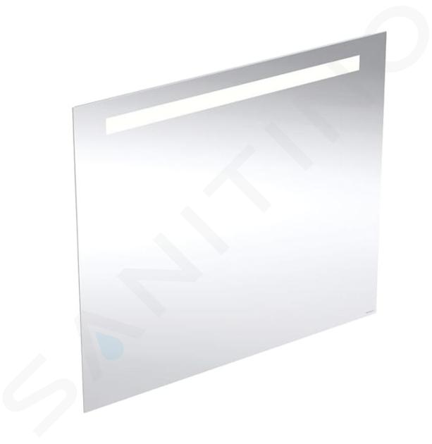 Geberit Option - Spiegel met LED-verlichting, 80x70 cm, aluminium 502.807.00.1