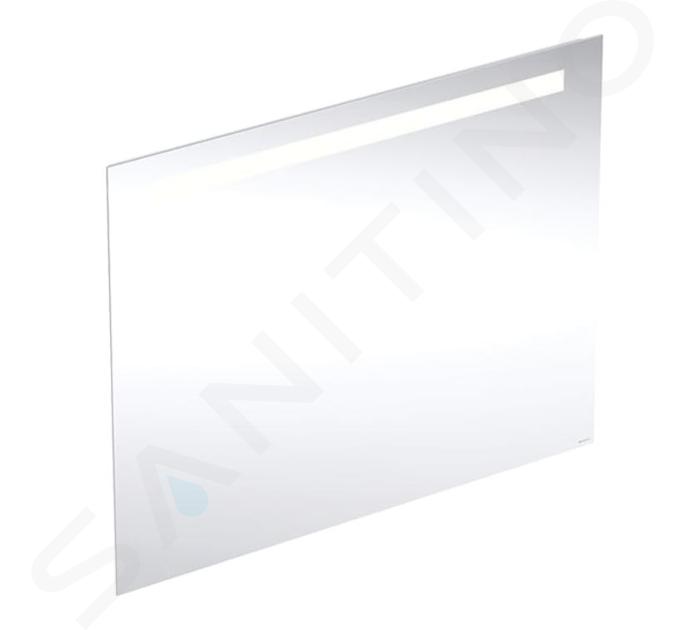 Geberit Option - Miroir avec éclairage LED, 90x70 cm, aluminium 502.808.00.1