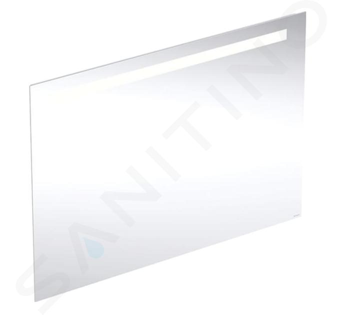 Geberit Option - Zrcadlo s LED osvětlením, 100x70 cm, hliník 502.809.00.1