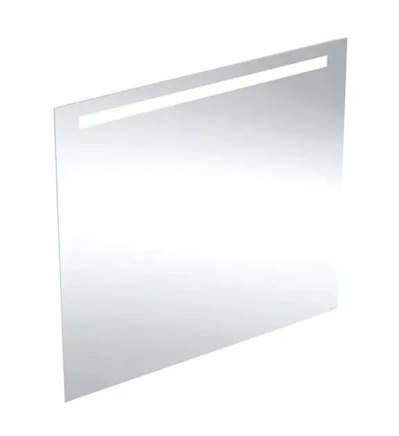 Geberit Option - Spiegel mit LED-Beleuchtung, 100x90 cm, Aluminium 502.814.00.1