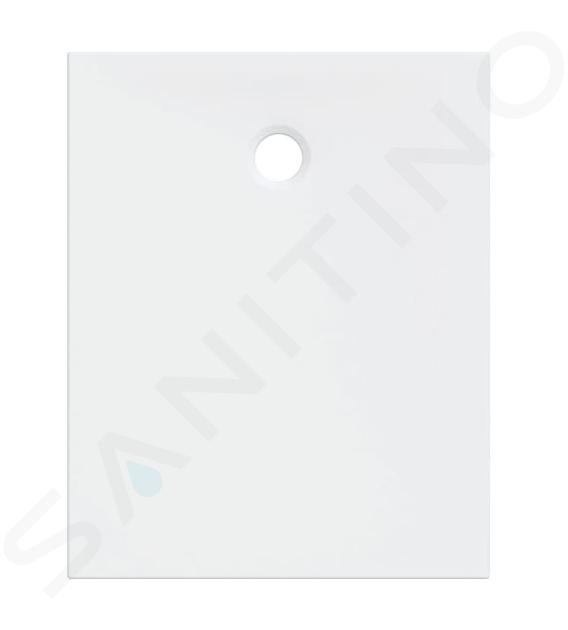 Geberit - Piatto doccia 80x100 cm, bianco 550.325.00.1