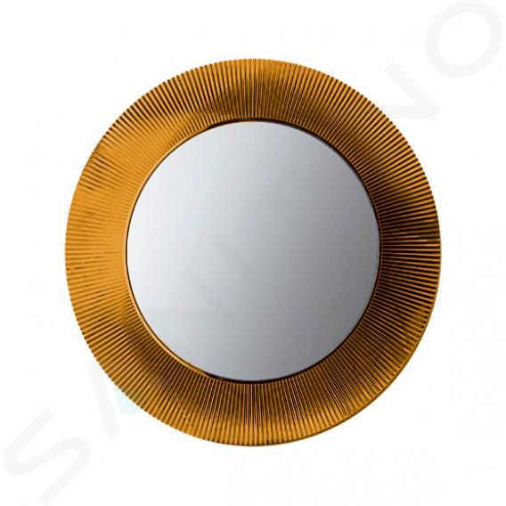 Laufen Kartell - Spiegel in frame, diameter 78 cm, amber H3863310810001