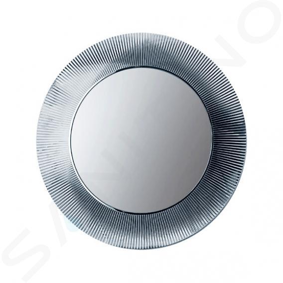 Laufen Kartell - Spiegel in lijst, diameter 780 mm, zilver H3863310860001