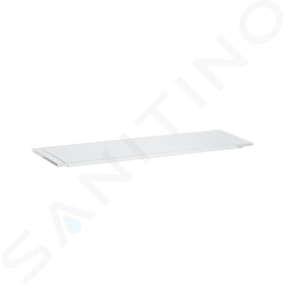 Laufen Kartell - Mensola, lunghezza 825 mm, trasparente H3853320840001