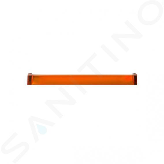 Laufen Kartell - Držák na ručník 45 cm, chrom/oranžová mandarinka H3813310820001
