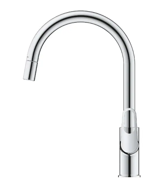 Grohe Start Flow - Miscelatore da lavello con bocca di erogazione  estraibile, cromo 30569000