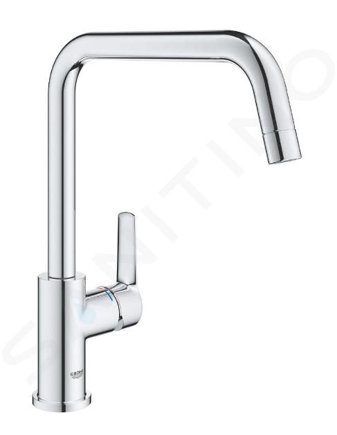 Grohe QuickFix Start - Miscelatore da lavello, sottofinestra, cromo 30630000