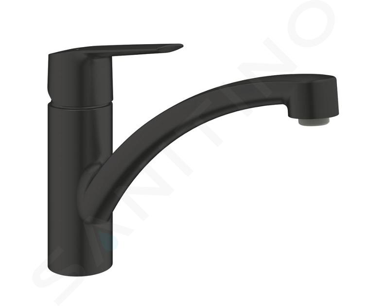 Grohe QuickFix Start - Bateria zlewozmywakowa, Matte Black 324412432