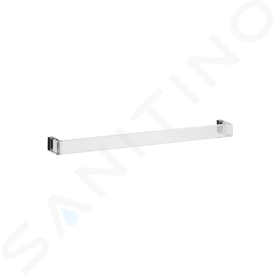 Laufen Kartell - Držák na ručník 60 cm, chrom/transparentní krystal H3813320840001