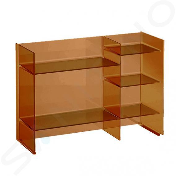 Laufen Kartell - Regał półkowy 75x26x53 cm, bursztynowy H3893310810001