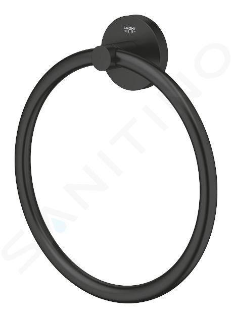 Grohe QuickFix Start - Wieszak na ręcznik, Matte Black 411742430