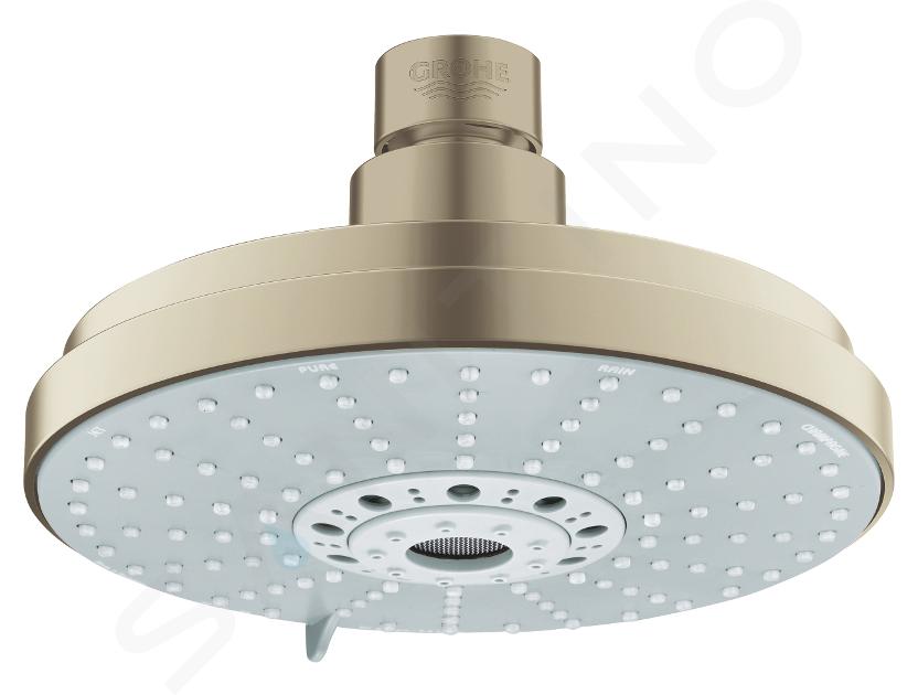 Grohe Rainshower Cosmopolitan - Hlavová sprcha, průměr 16 cm, 4 proudy, kartáčovaný nikl 27135EN0