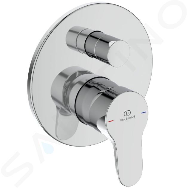 Ideal Standard Cerabase - Miscelatore ad incasso per 2 utenze, con corpo incasso, cromo A7393AA