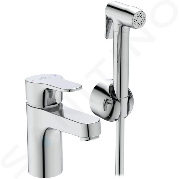 Ideal Standard Cerabase - Miscelatore da lavabo con doccetta, cromo BC834AA