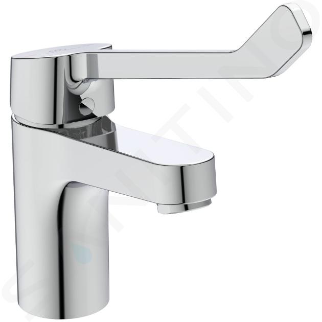 Ideal Standard Cerabase - Grifo de lavabo con palanca médica, con desagüe, cromo BD061AA