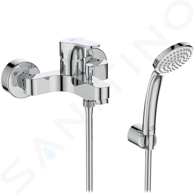 Ideal Standard Cerabase - Mitigeur de baignoire avec accessoires, chrome BD600AA