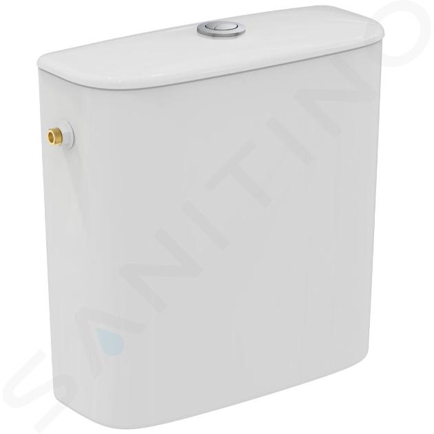 Ideal Standard Alpha - Cisterna de descarga, suministro lateral, blanco R027301