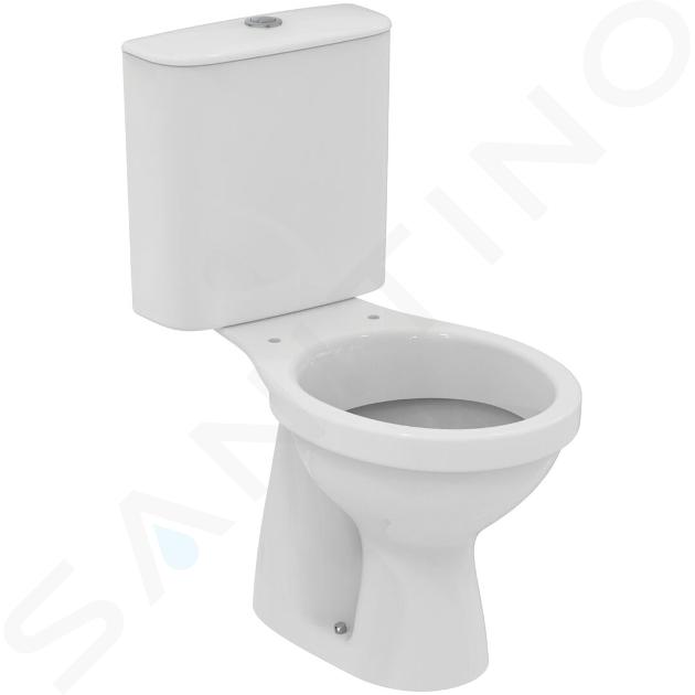 Ideal Standard Alpha - Vas WC monobloc, evacuare de jos, alb R033801