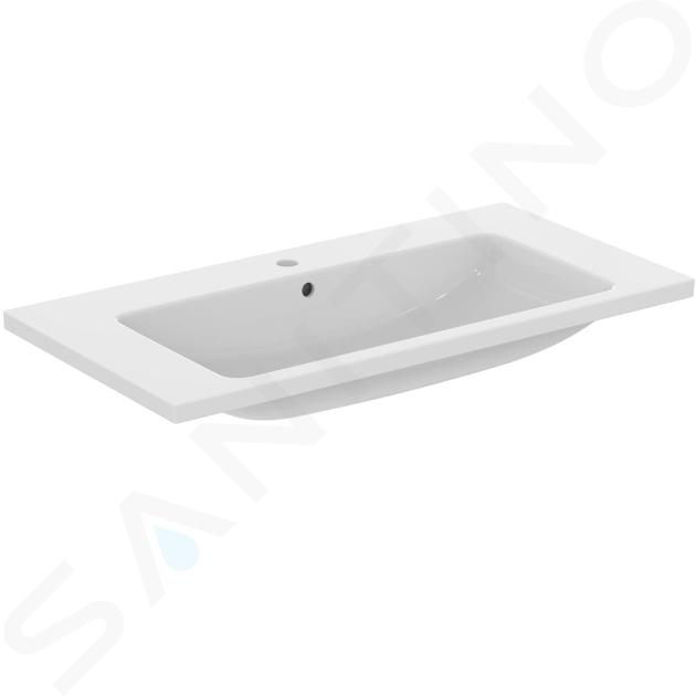 Ideal Standard i.Life B - Lavabo de mueble 101x52 cm, con rebosadero, orificio para grifo, blanco T460301