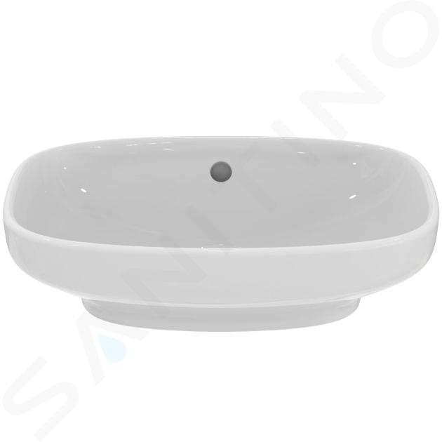 Ideal Standard i.Life B - Lavabo da appoggio, 45x37 mm, con troppopieno,  bianco T509201