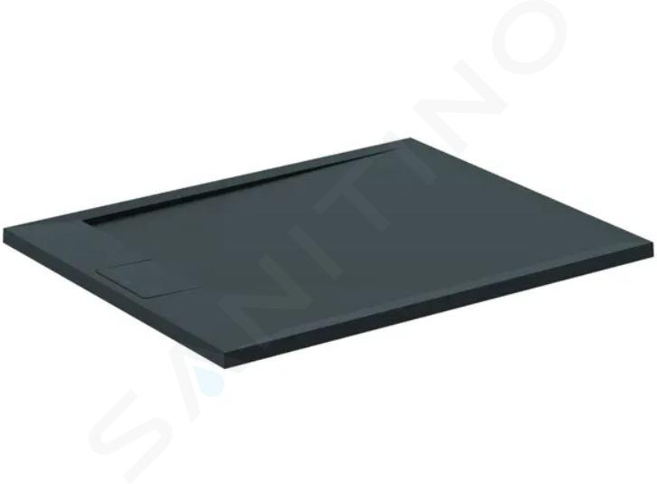 Ideal Standard i.Life - Plato de ducha 100x80 cm, Anti-Slip, negro T5223FV