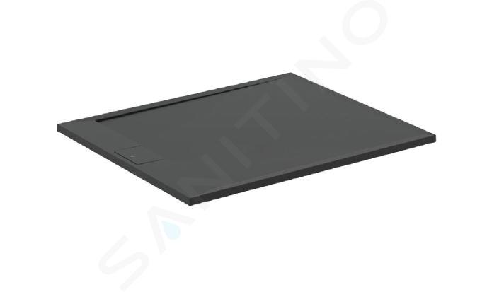 Ideal Standard i.Life - Plato de ducha 120x100 cm, Anti-Slip, negro T5228FV