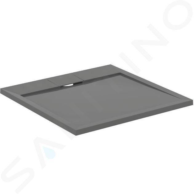 Ideal Standard i.Life - Plato de ducha 80x80 cm, Anti-Slip, gris T5229FS