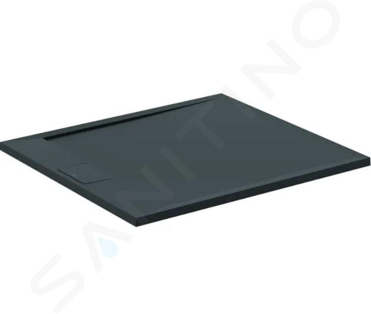 Ideal Standard i.Life - Duschwanne 100x90 cm, Anti-Slip, schwarz T5231FV