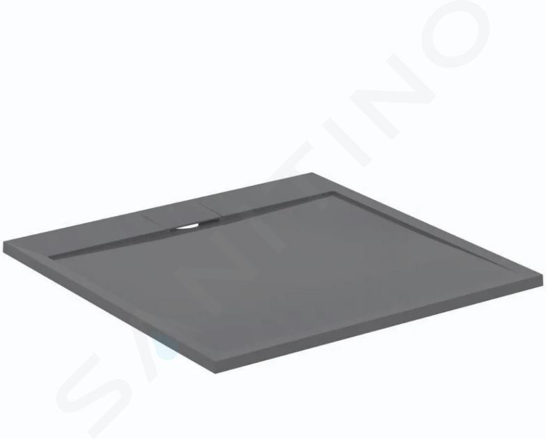 Ideal Standard i.Life - Duschwanne 100x100 cm, Anti-Slip, grau T5234FS