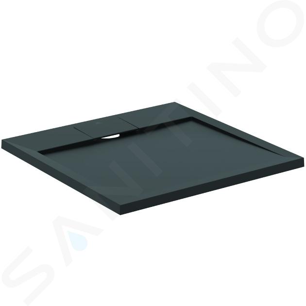 Ideal Standard i.Life - Plato de ducha 70x70 cm, Anti-Slip, negro T5246FV