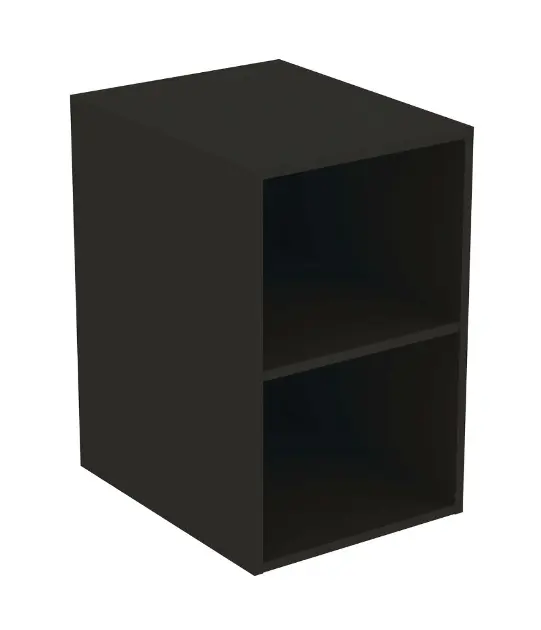 Levně Ideal Standard i.Life B - Boční skříňka, 40x63x51 cm, otevřená, matná uhlově šedá T5267NV