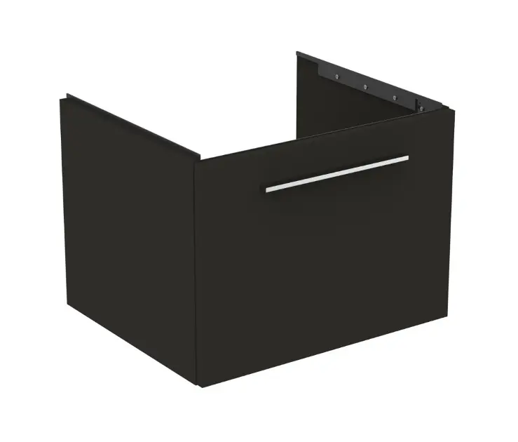 Levně Ideal Standard i.Life B - Umyvadlová skříňka 60x44x51 cm, 1 zásuvka, matná uhlově šedá T5269NV