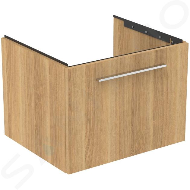 Ideal Standard i.Life B - Waschbeckenunterschrank 60x44x51 cm, 1 Auszug, Eiche T5269NX