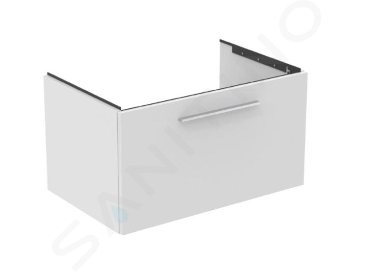 Ideal Standard i.Life B - Mueble de lavabo 80x44x51 cm, 1 cajón, blanco mate T5271DU