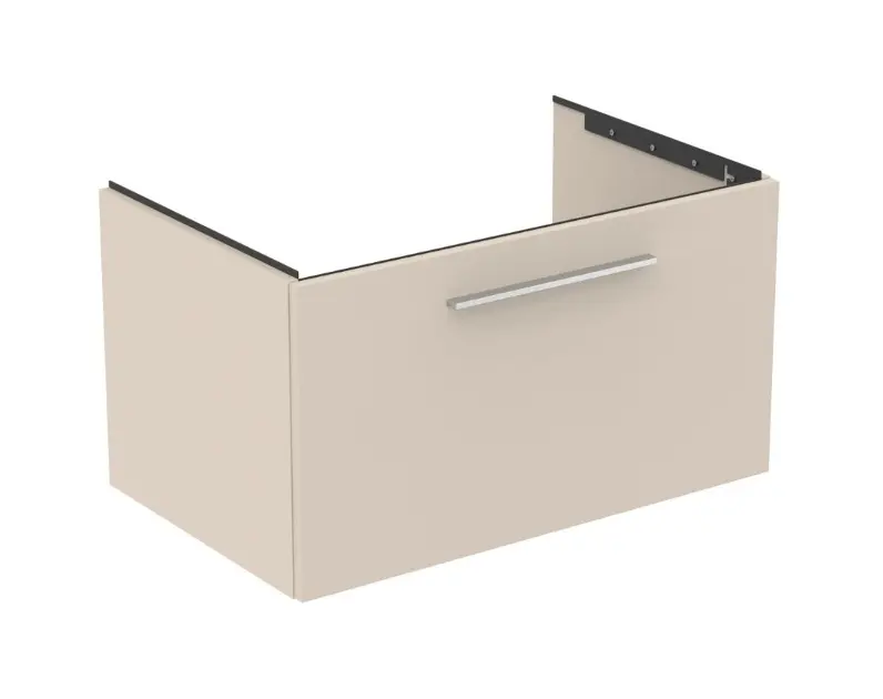 Levně Ideal Standard i.Life B - Umyvadlová skříňka 80x44x51 cm, 1 zásuvka, matná písková T5271NF