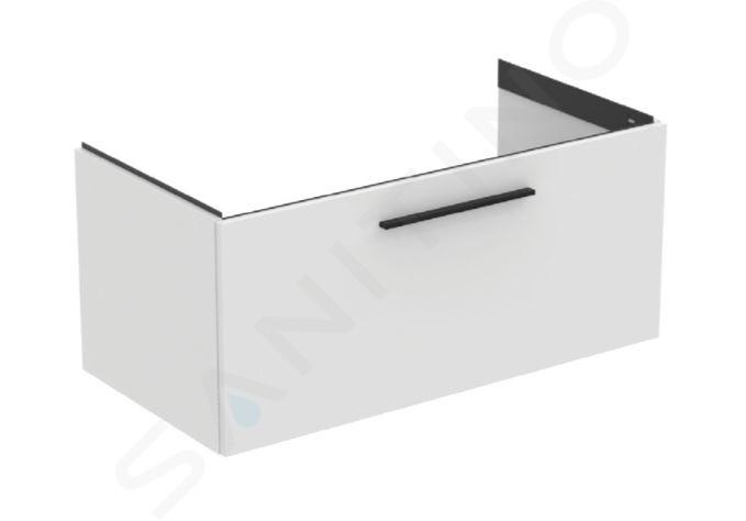 Ideal Standard i.Life B - Mobiletto sottolavabo, 100x44x51 cm, 1 cassetto, bianco opaco T5275DU