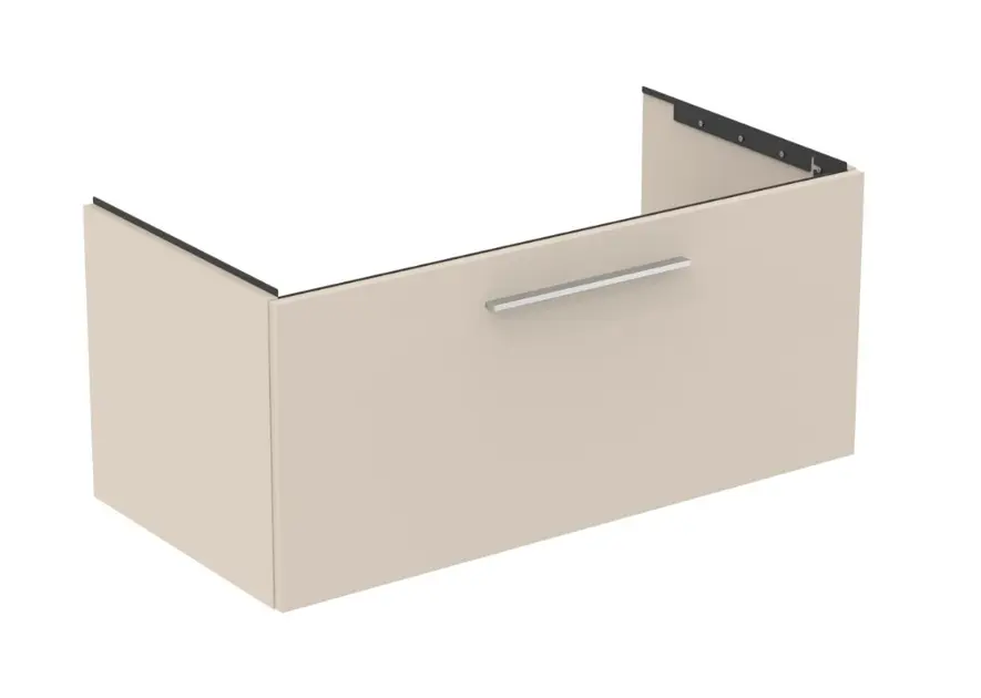 Levně Ideal Standard i.Life B - Umyvadlová skříňka 100x44x51 cm, 1 zásuvka, matná písková T5275NF