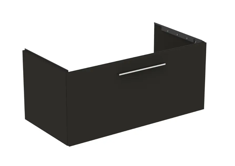 Levně Ideal Standard i.Life B - Umyvadlová skříňka 100x44x51 cm, 1 zásuvka, matná uhlově šedá T5275NV