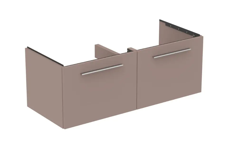 Levně Ideal Standard i.Life B - Umyvadlová skříňka 120x44x51 cm, 2 zásuvky, matná béžová T5277NH